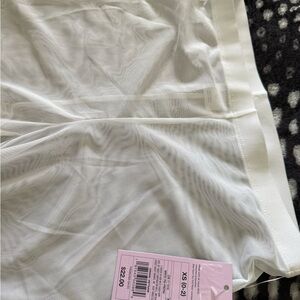 White sarongs style pants